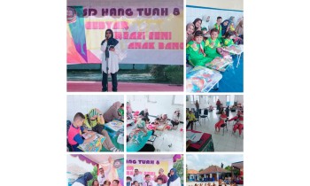 GEBYAR KREASI SENI ANAK BANGSA SD HANG TUAH 8 SURABAYA