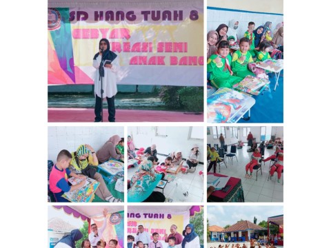 GEBYAR KREASI SENI ANAK BANGSA SD HANG TUAH 8 SURABAYA